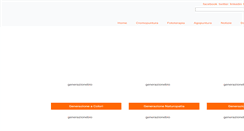 Desktop Screenshot of generazionebio.com